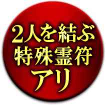 2人を結ぶ特殊霊符アリ